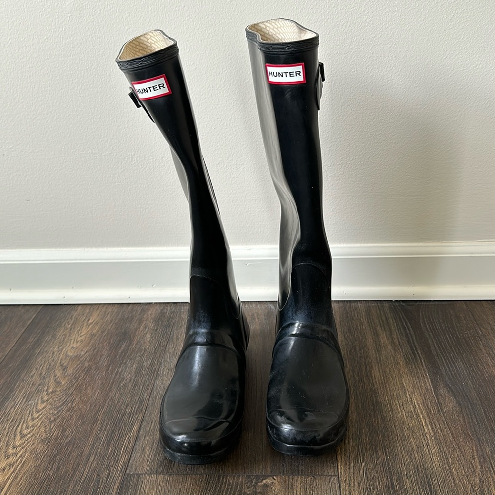 Hunter Adjustable Gloss Rain Boots